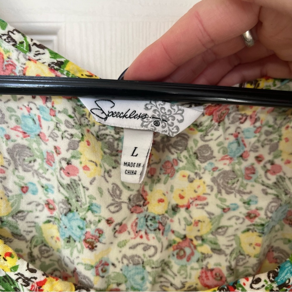 Speechless Floral Sundress - Picture 3 of 3